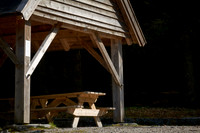 Picnic bench in Floyen