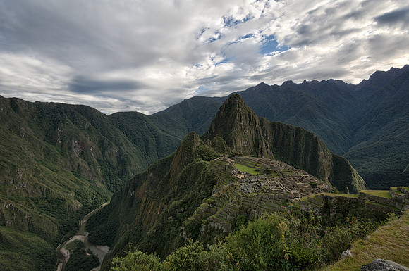 Machu Picchu and the Urubamba River