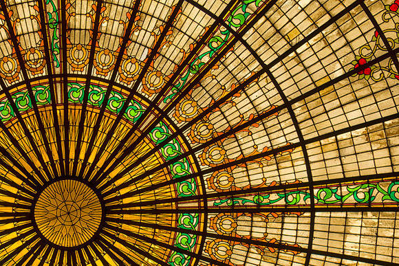 Dome in Gran Bolivar Hotel, Lima