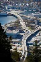View from Floyen overlooking Bergen
