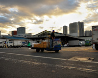Sunrise in Tsukiji Fish Market