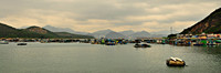 Port Sok Kwu Wan with Hong Kong Island in the distance