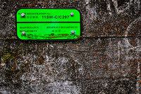 Slope registration plaque on Victoria Peak